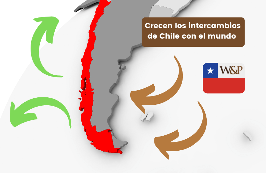 crecen intercambios chile con el mundo