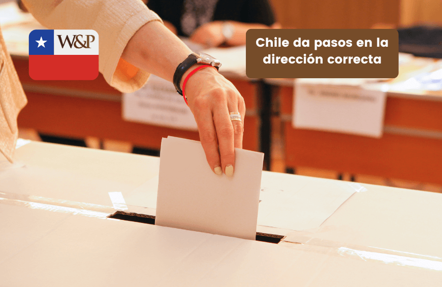 Chile da pasos en la direccion correcta