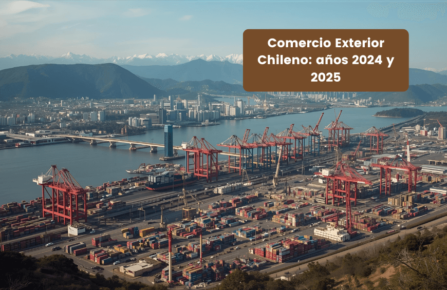 Comercio Exterior Chileno anos 2024 y 2025